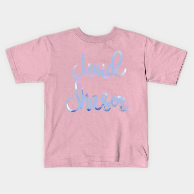 Cloud Chaser Kids T-Shirt by maccm